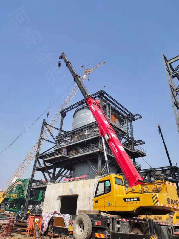 欣川環(huán)保干熄焦平臺鋼梁制作項目