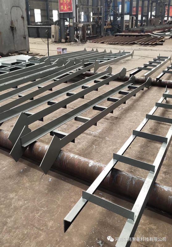 中鋁九冶站北煤棚鋼結(jié)構(gòu)加工工程