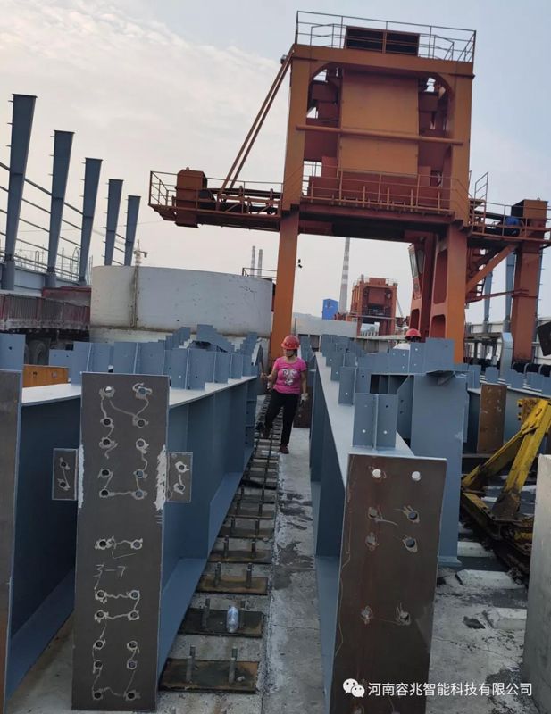 中鋁九冶站北煤棚鋼結(jié)構(gòu)加工工程