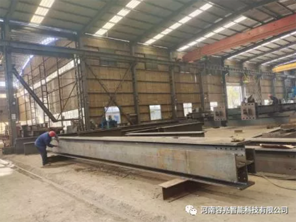 中鋁九冶順聚項目干熄焦二期本體框架和爐殼制作工程